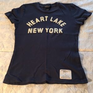 Abercrombie & Fitch navy T-shirt